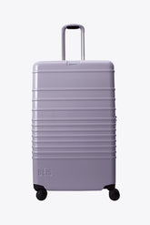 The Large Check-In Roller in Glossy Lavender